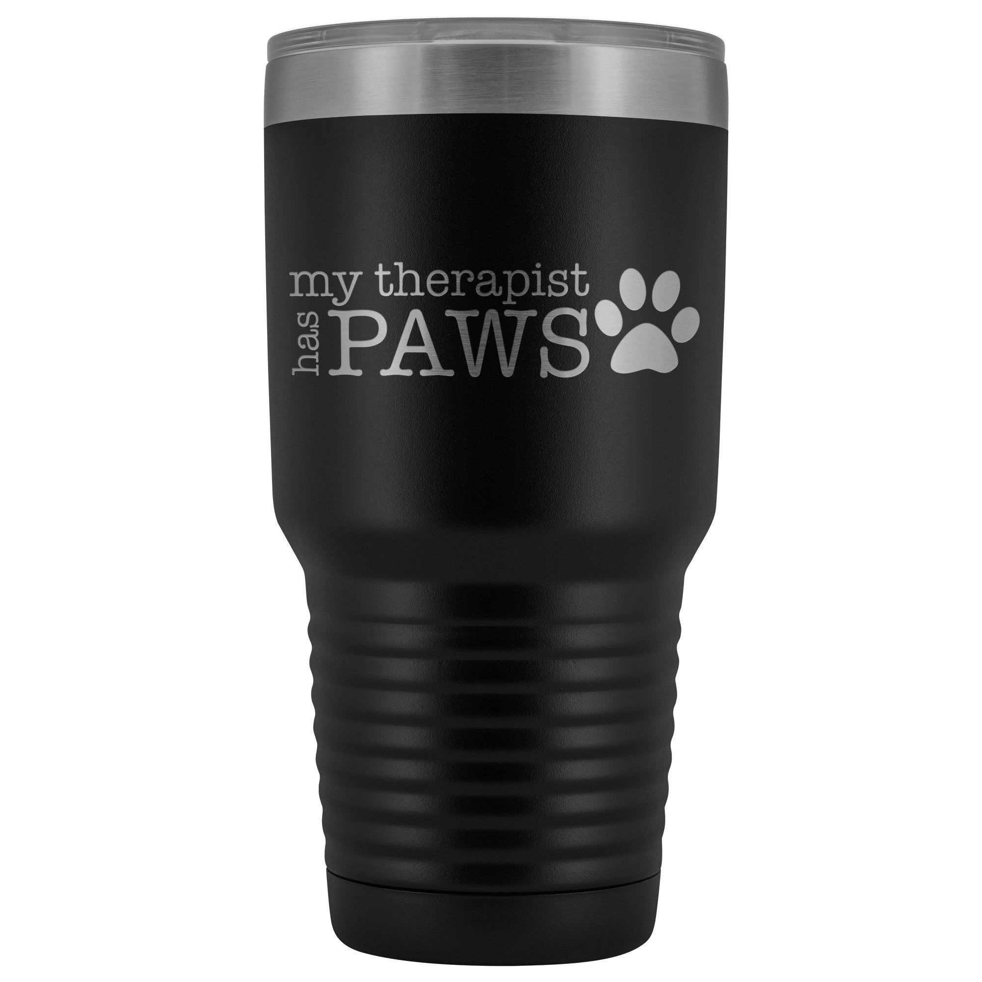 My Therapist Has Paws 30 oz Tumbler