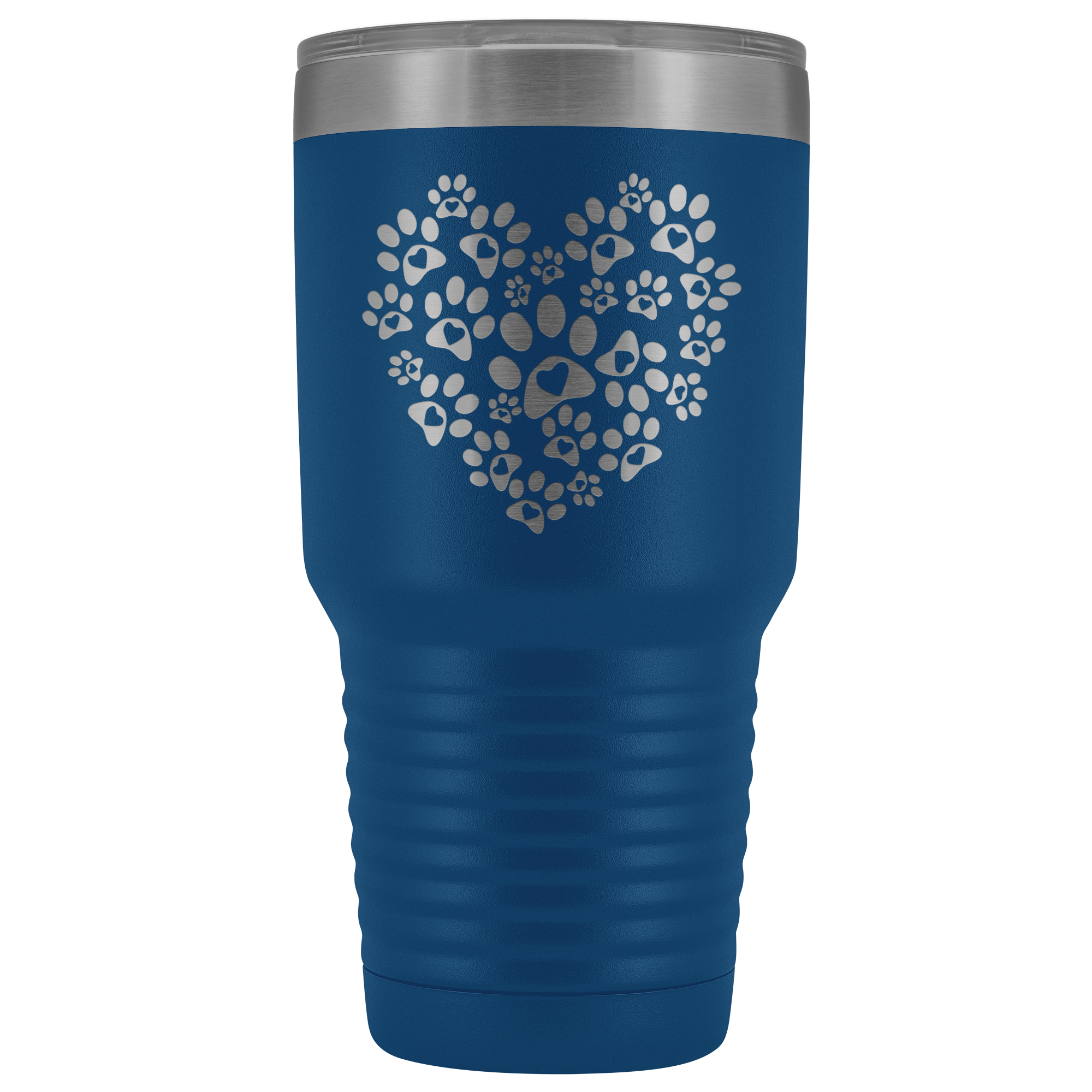 Paw Print Heart 30 oz Tumbler