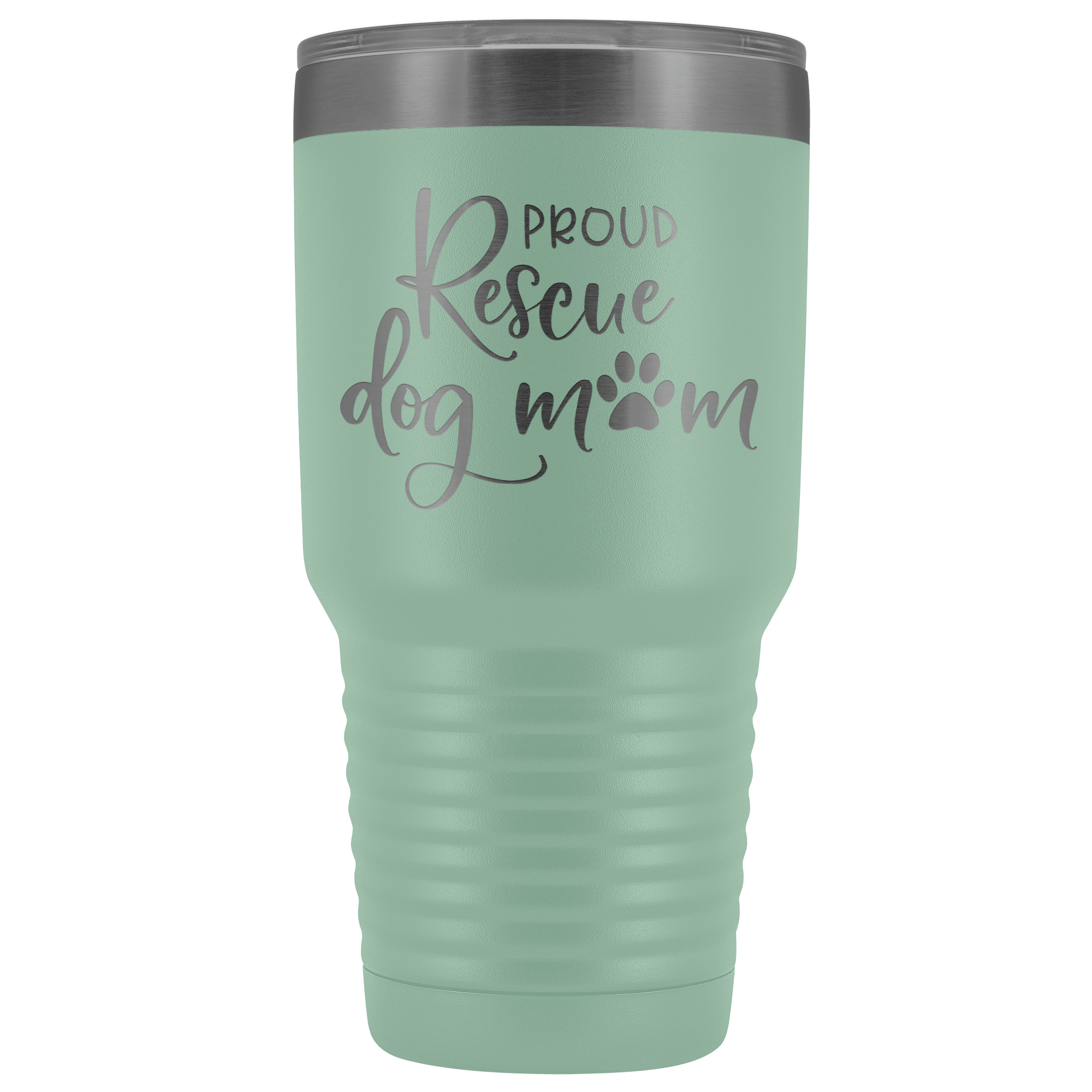 Proud Rescue Dog Mom 30 oz Tumbler